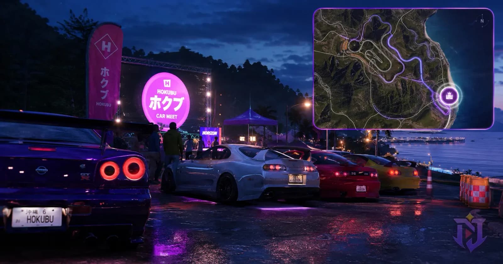 Onde fica o Car Meet de Hokubu em Forza Horizon 6? Veja o local exato