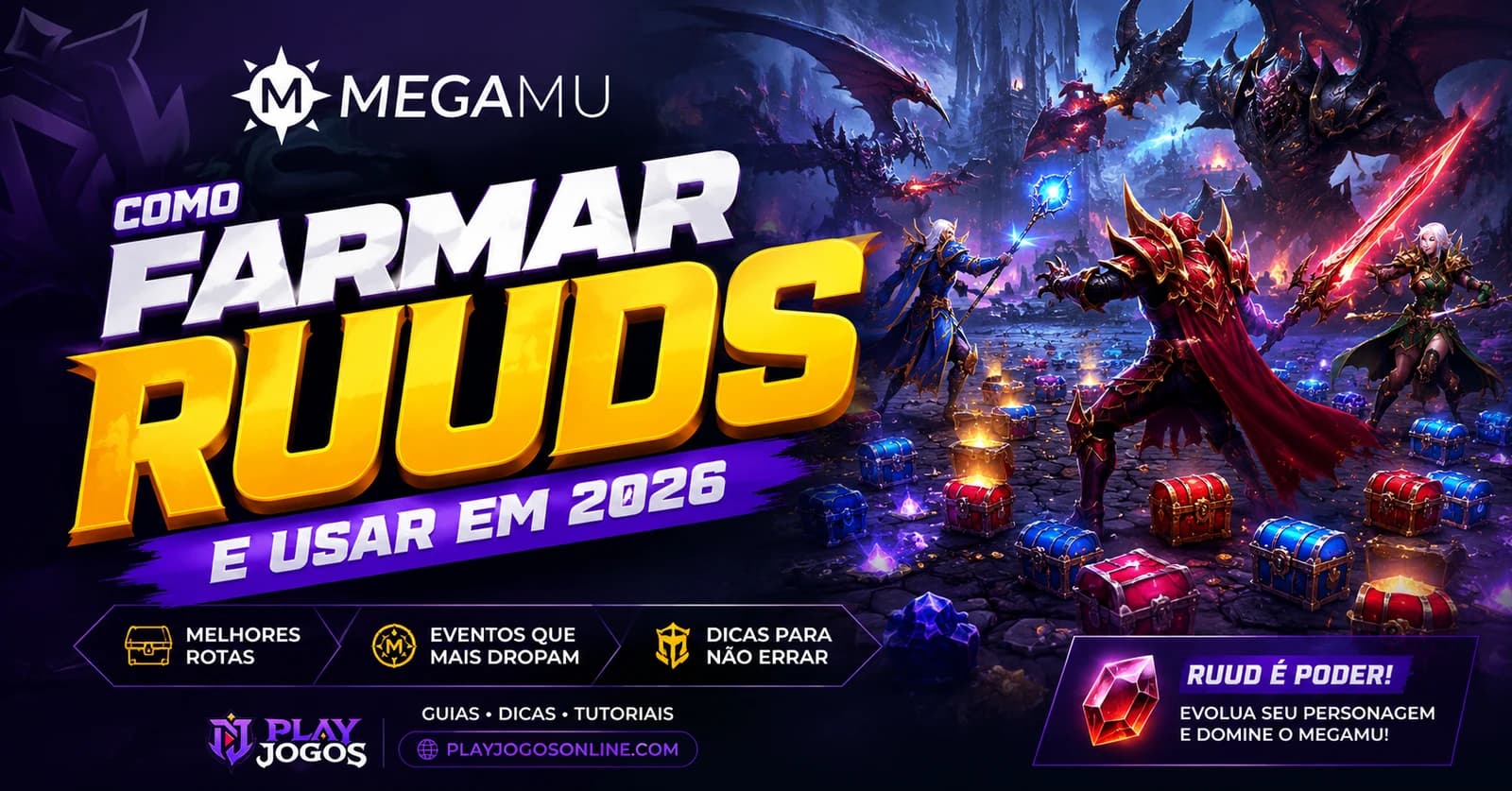 Ruud no MEGAMU: Como Farmar e Usar em 2026