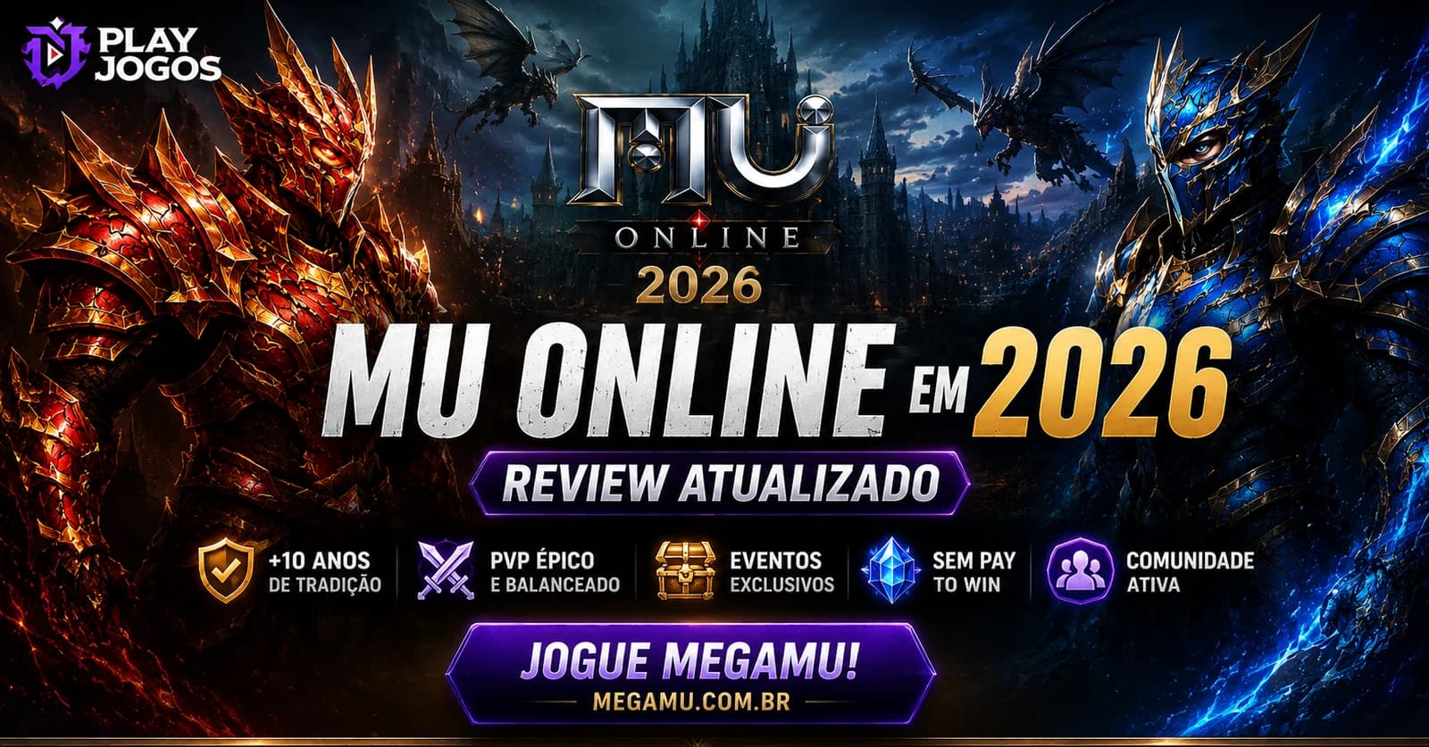 Mu Online em 2026 ainda vale a pena? Review completo do MMORPG clássico que continua vivo
