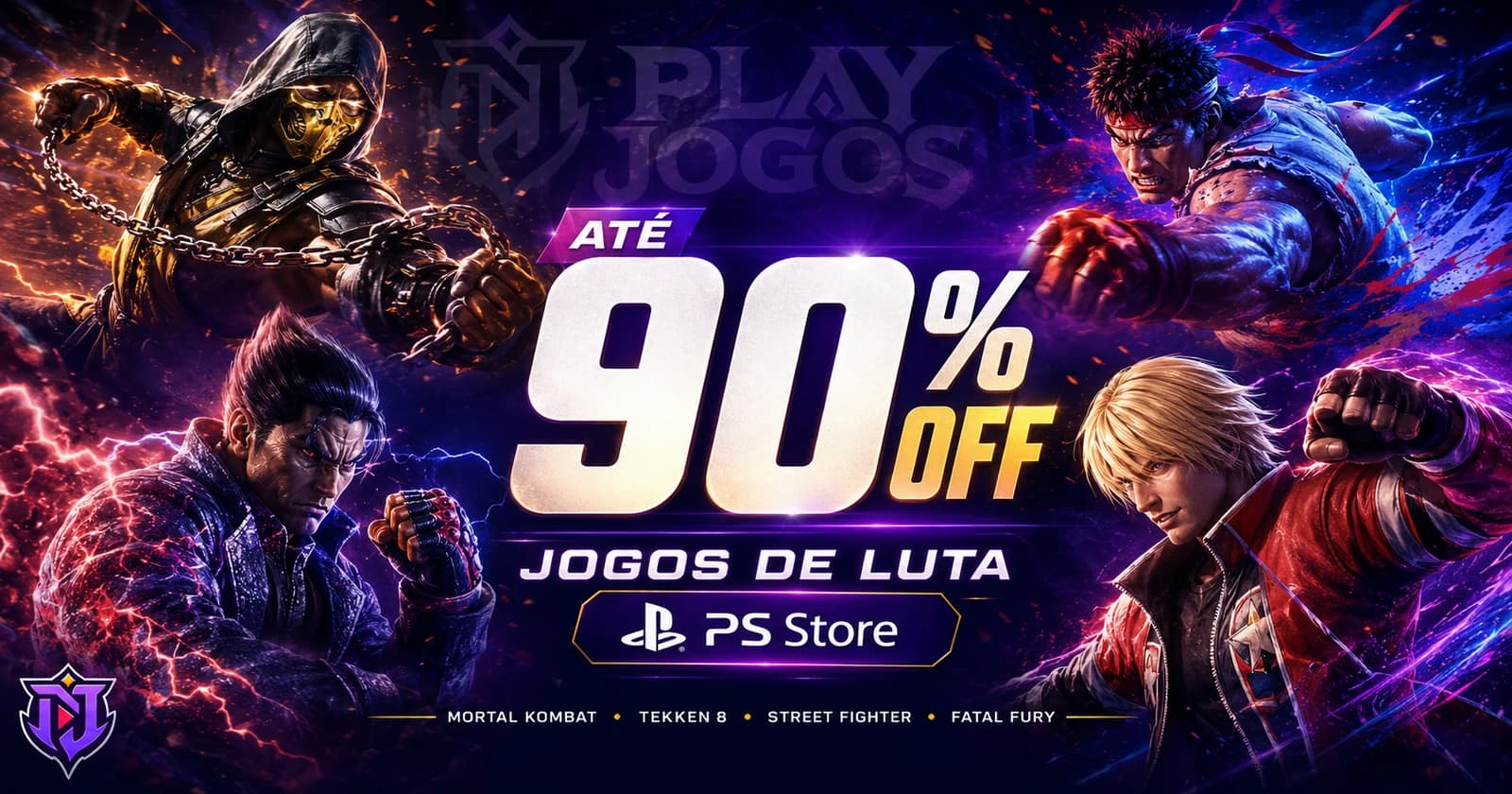 Round dos descontos: PS Store derruba jogos de luta em até 90%