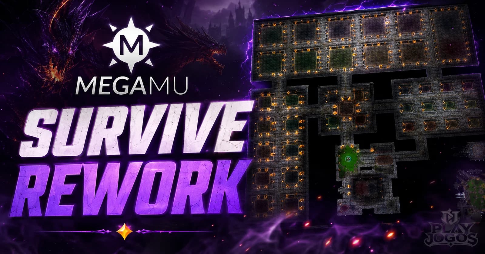 MEGAMU: novo Rework do Survive terá 33 arenas e 6 modos